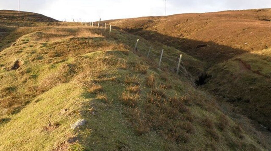 Up Mouldy Hill View of the slopes of the strangely named Mouldy Hill.