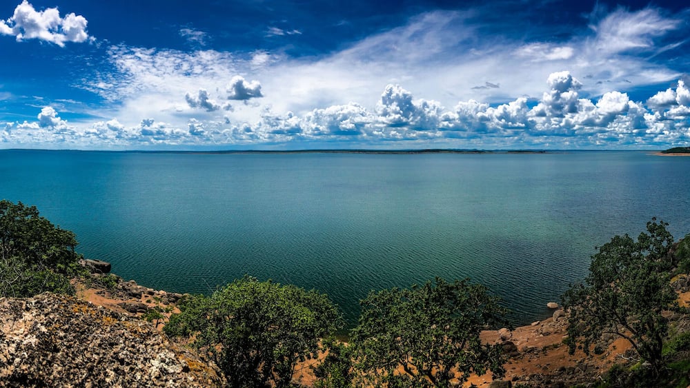 Dam in Itezhi Tezhi, Zambia