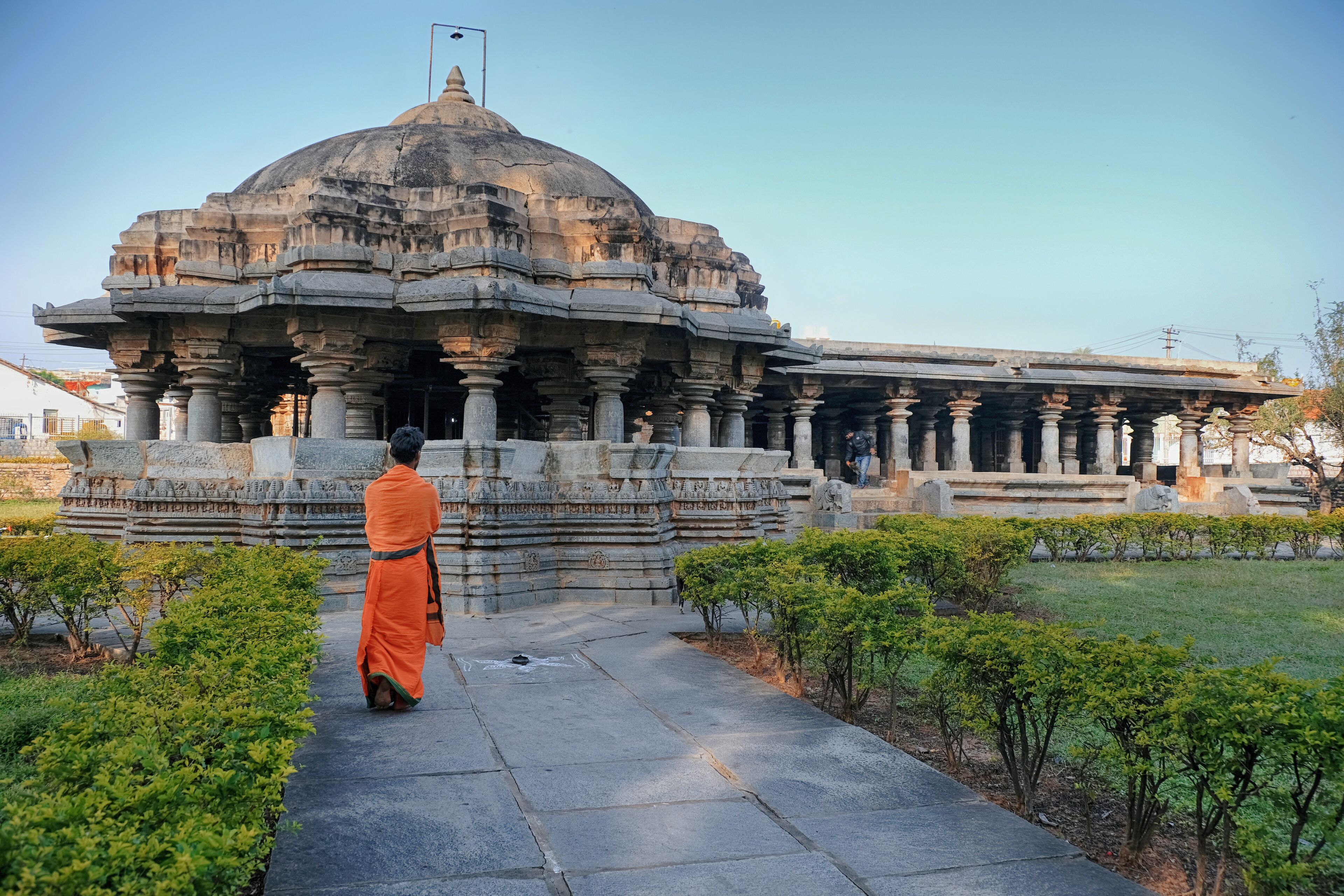Chandramouleshwara Temple (Ishwara Temple.) , Arasikere is located in the Hassan district of Karnataka.