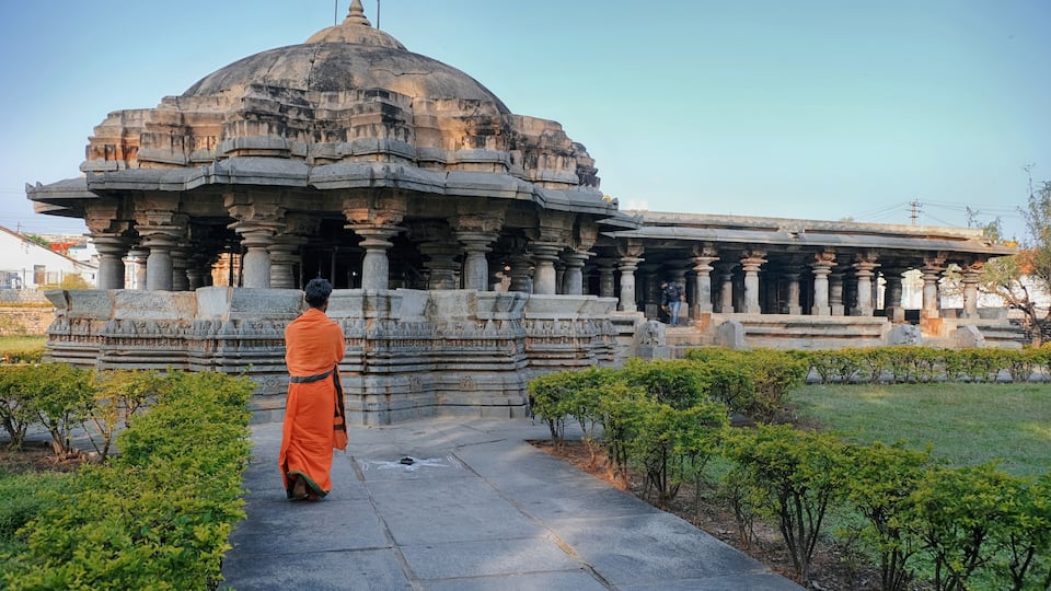 Chandramouleshwara Temple (Ishwara Temple.) , Arasikere is located in the Hassan district of Karnataka.