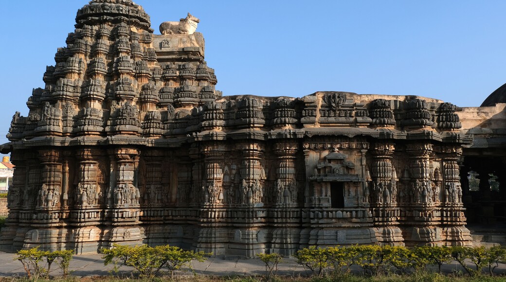 Chandramouleshwara Temple (Ishwara Temple.) , Arasikere is located in the Hassan district of Karnataka.