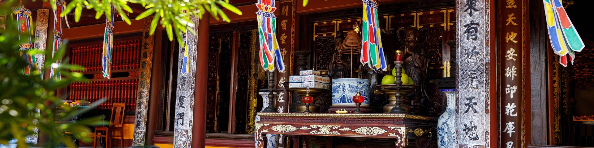 The Perfume Pagoda at Hanoi in Vietnam