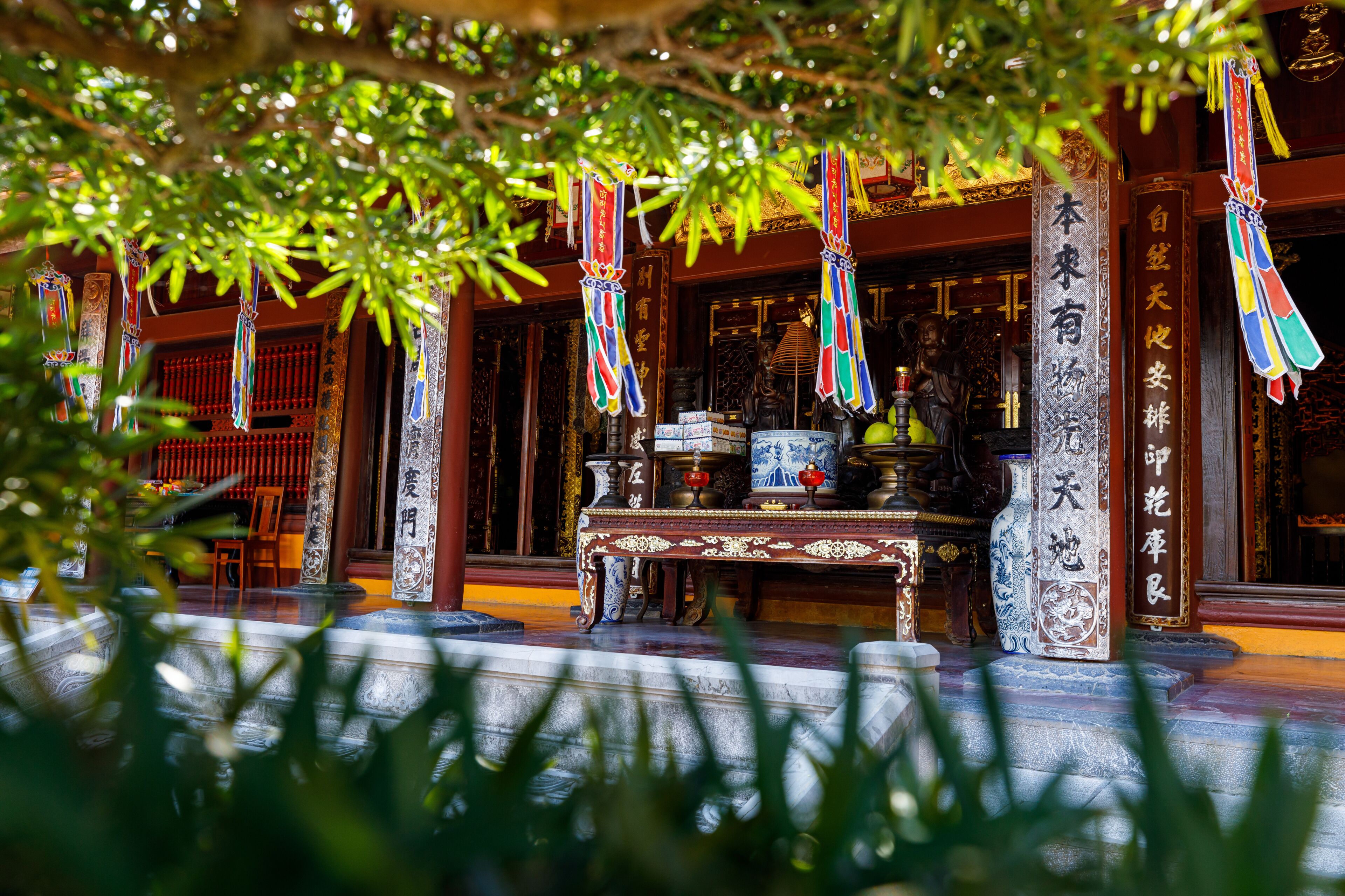 The Perfume Pagoda at Hanoi in Vietnam 