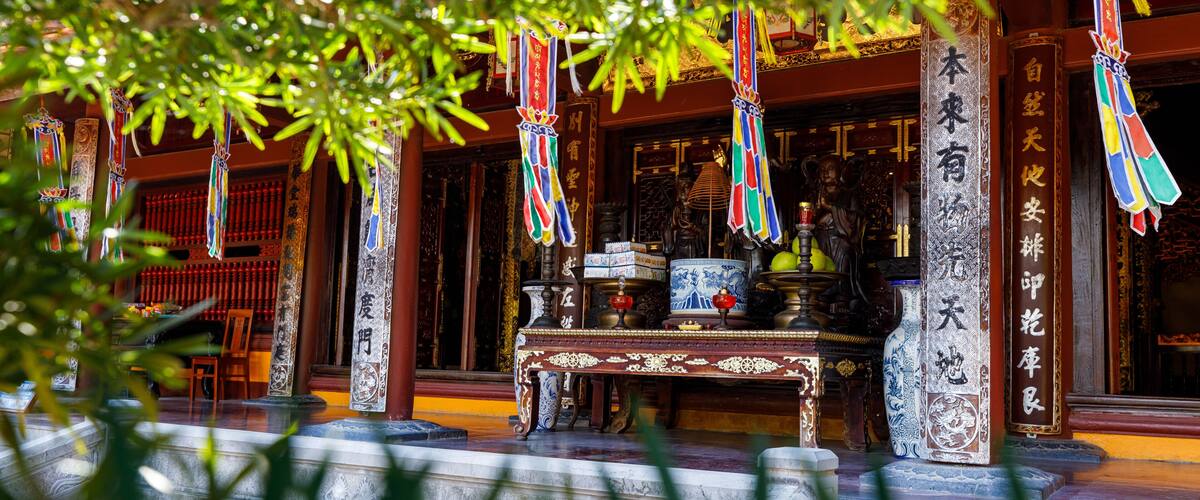 The Perfume Pagoda at Hanoi in Vietnam