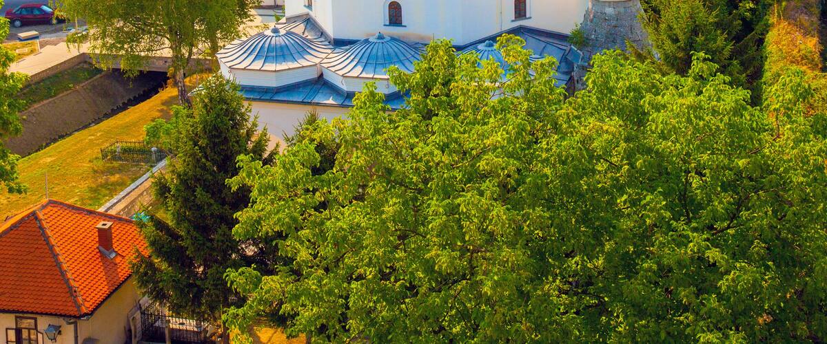 Husejnija Mosque in Gradačac, Bosnia and Herzegovina