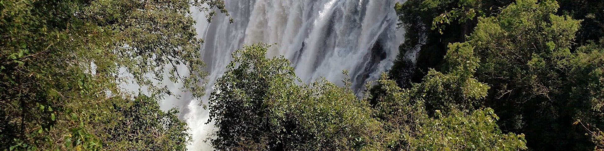 Victoria Falls in March. Gorgeous and powerful.
