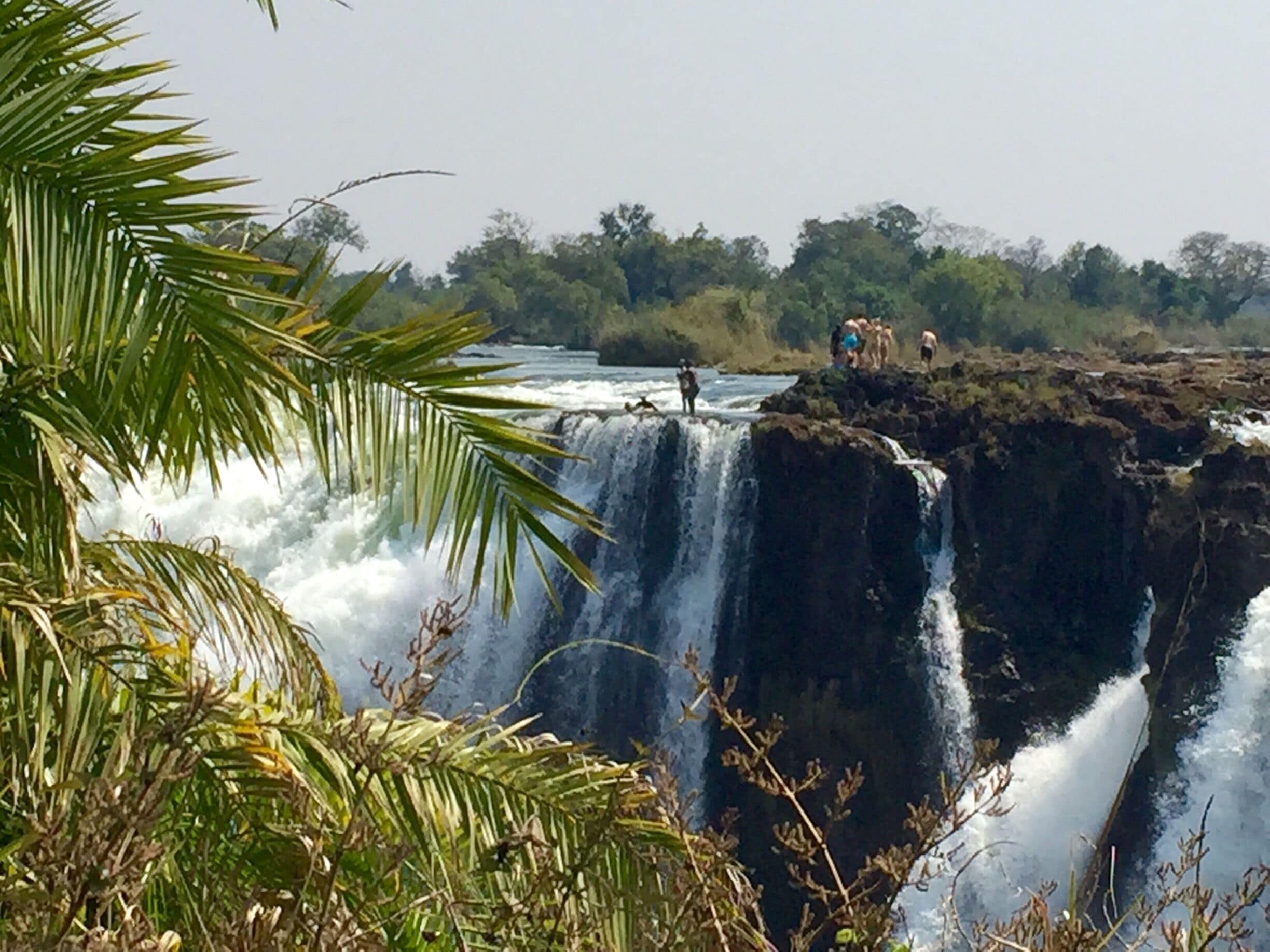 Victoria Falls. One of the most amazing places I've ever been. It was during the dry season when I was there. I would love to see it when the waters are at full volume!