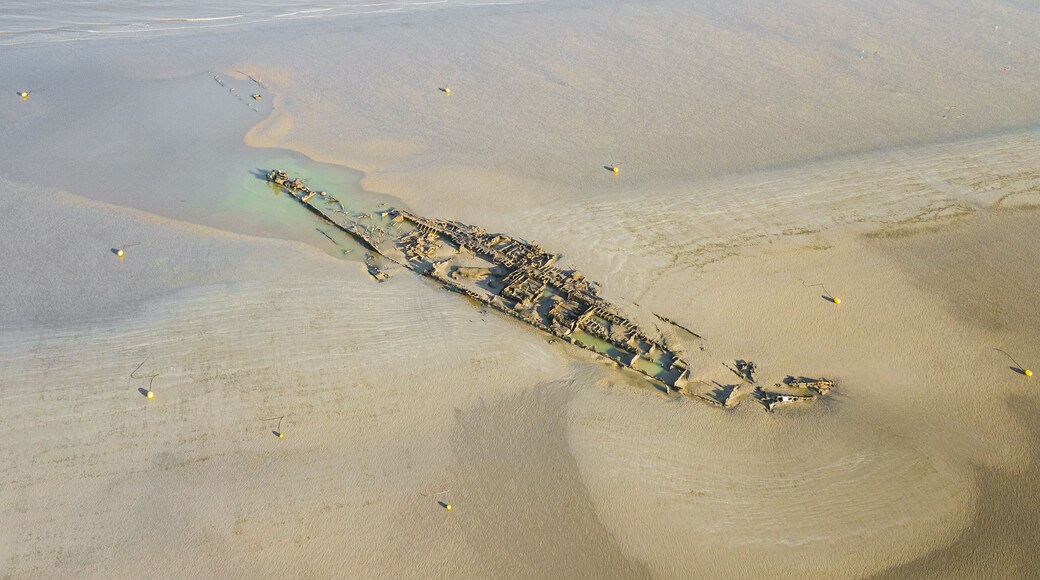 Epave du Crested Eagle plage de Zuydcoote