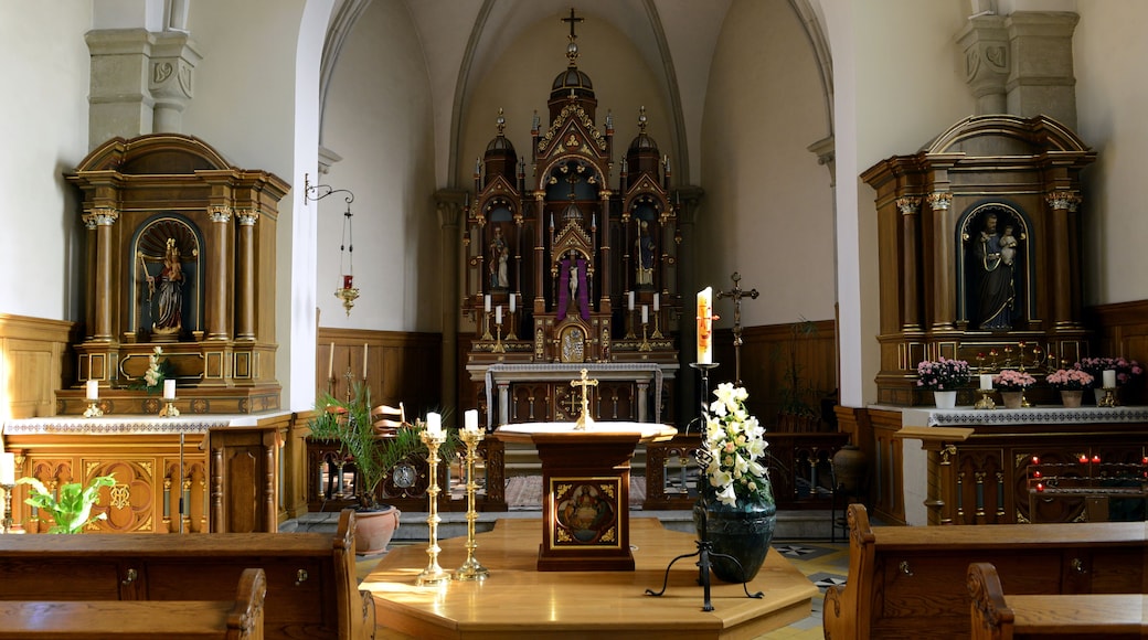 De Chouer an der Kierch zu Bur.