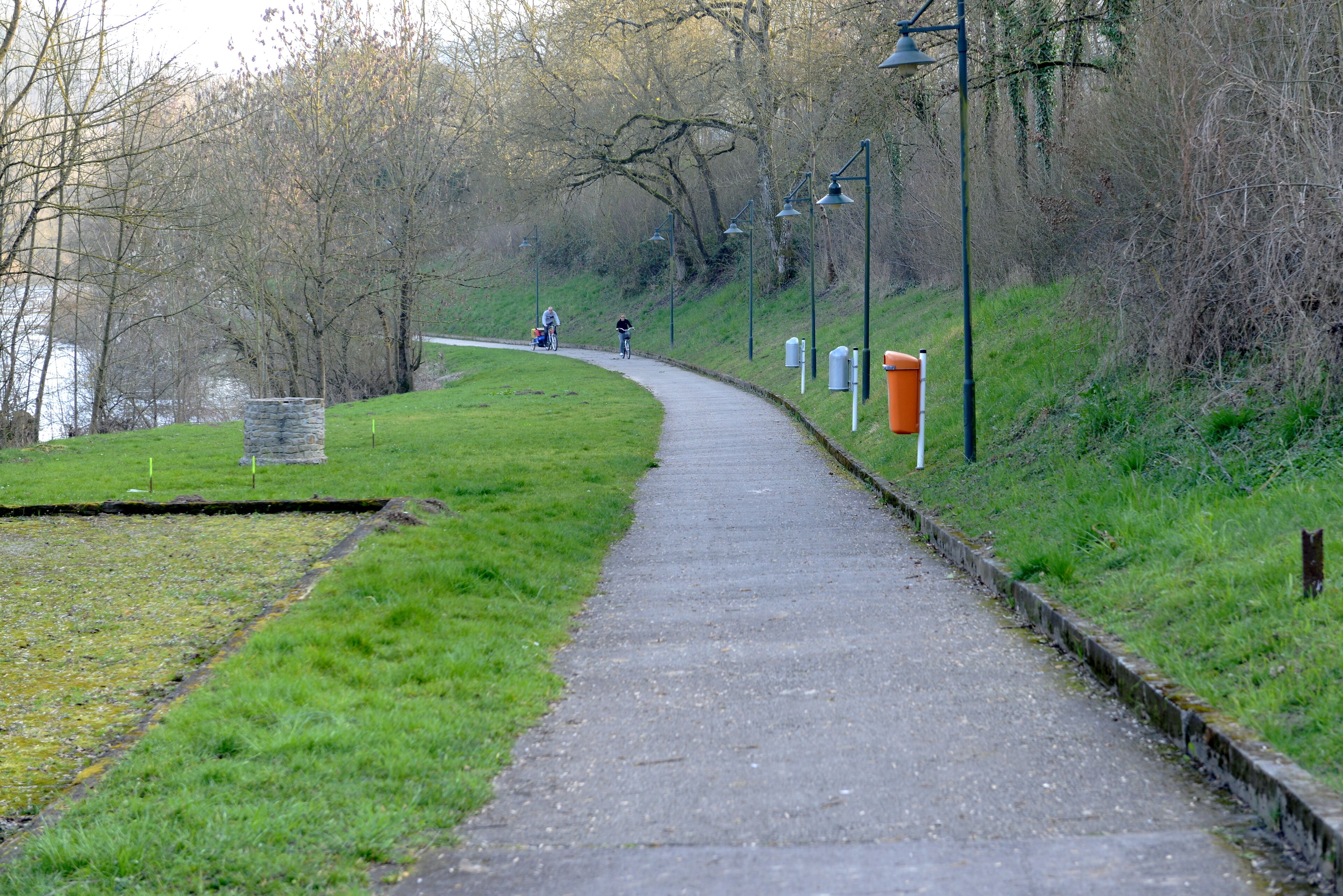 D'Vëlospist PC3 am Millewee zu Méischdref.
