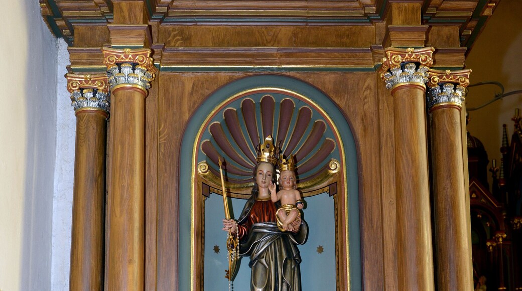 De Muttergottesaltor an der Kierch zu Bur.