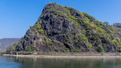 Loreleyrock nearby St.Goarshausen