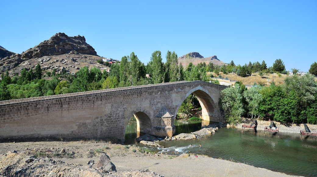 Haburman Bridge, located in Cermik, Turkey, was built during the Seljuk period.