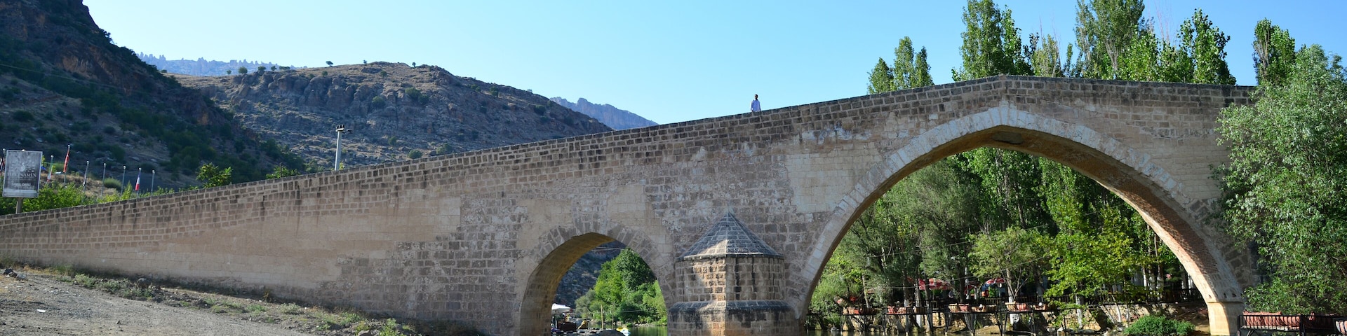 Haburman Bridge, located in Cermik, Turkey, was built during the Seljuk period.