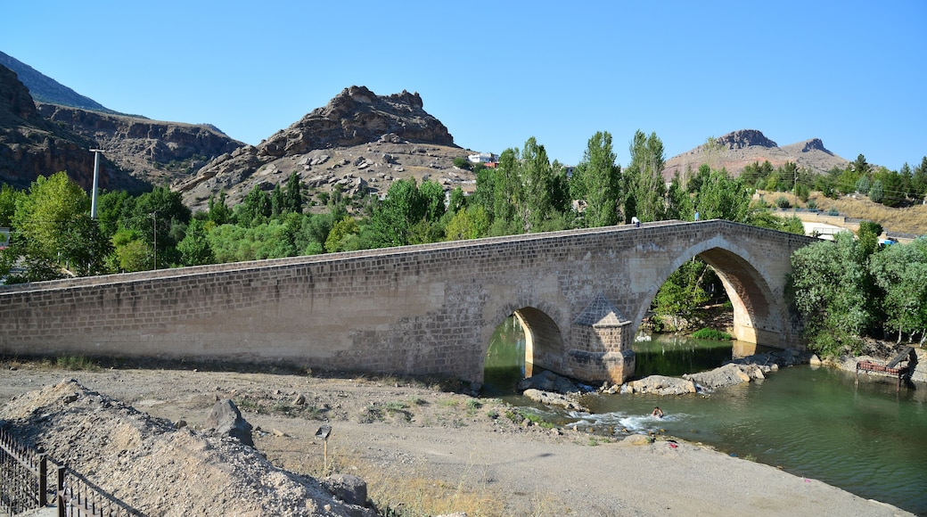 Haburman Bridge, located in Cermik, Turkey, was built during the Seljuk period.