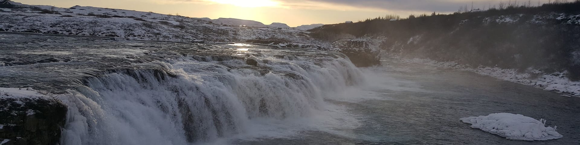 Waterfalls in Winter. #nature #Iceland #waterfall #sartoriustravels