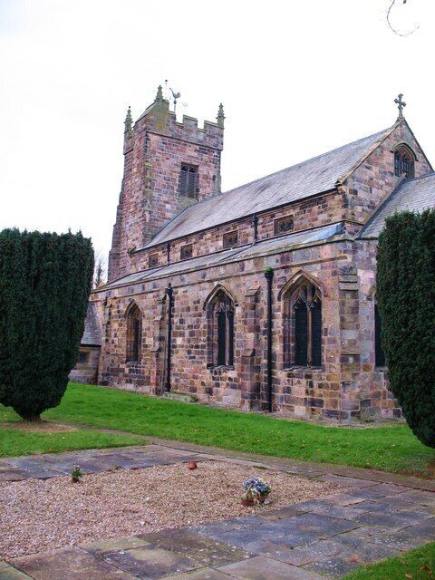 St Anne's Catterick Parish church of Catterick, built mostly in the early 15th century. The 1:25000 map shows the church just within this square, and is probably more accurate than the 1:50000 map.