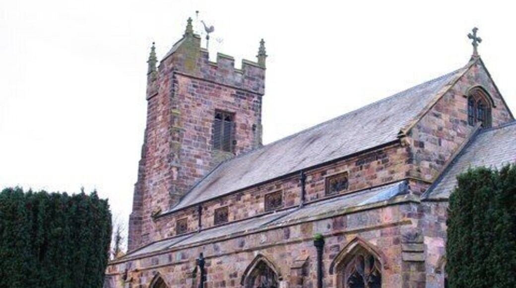 St Anne's Catterick Parish church of Catterick, built mostly in the early 15th century. The 1:25000 map shows the church just within this square, and is probably more accurate than the 1:50000 map.