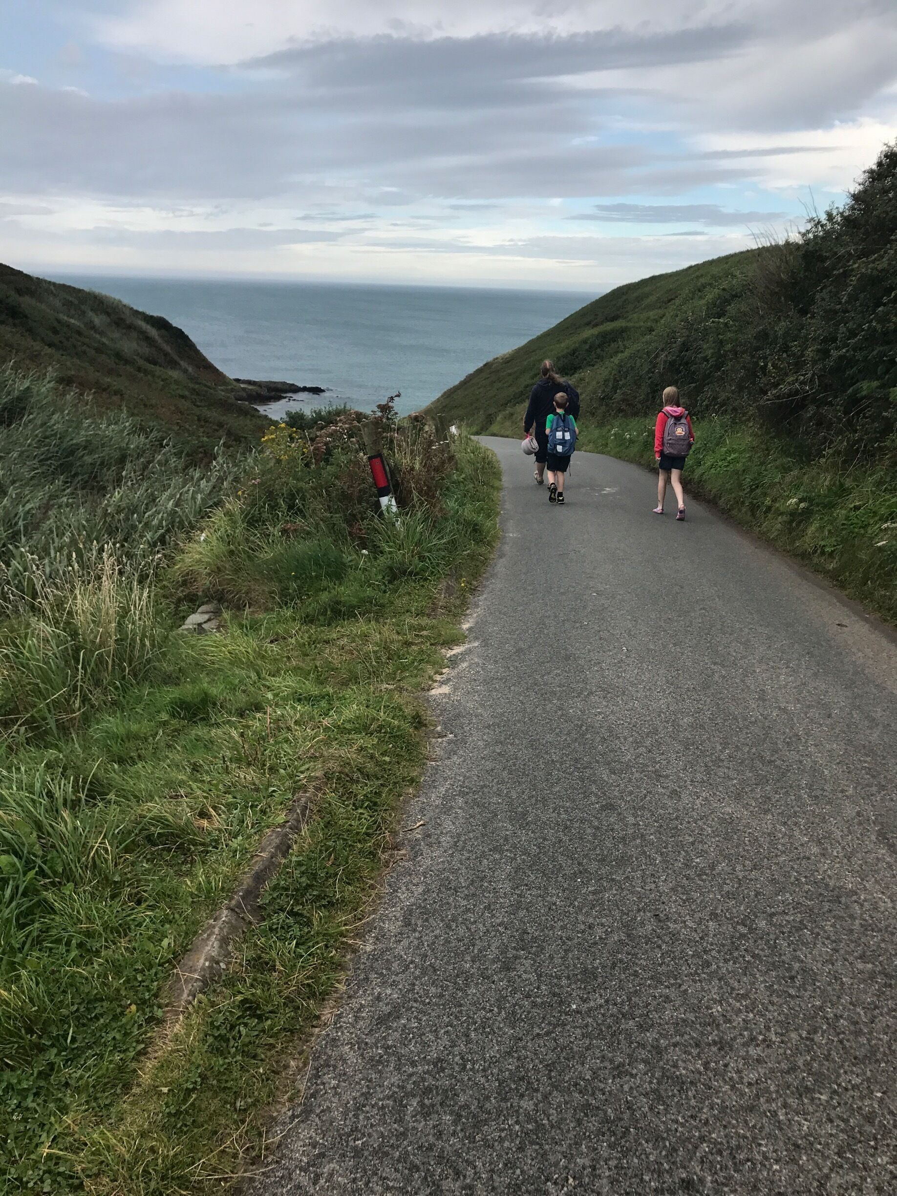 Steep walk down to the beach. But worth it. 