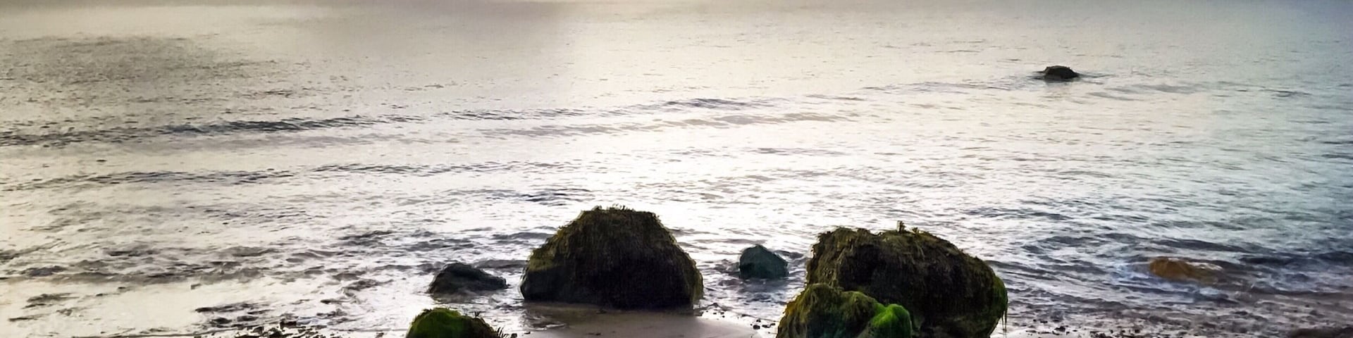 A sea mist at Whistling Sands, Llyn Peninsula, North Wales.