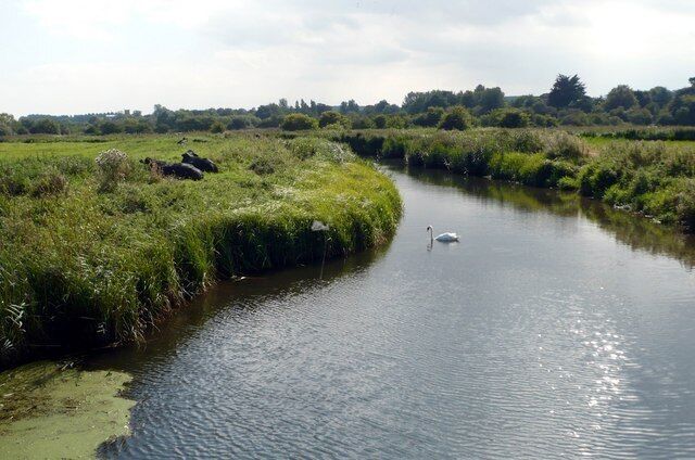 Crossing the river Glaven, Cley next the Sea, Norfolk