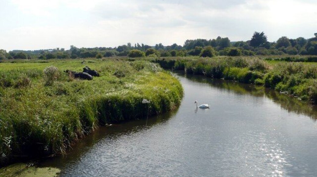Crossing the river Glaven, Cley next the Sea, Norfolk