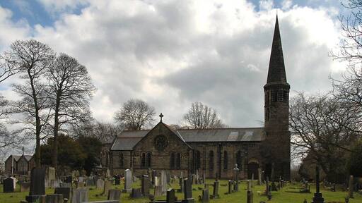 St Saviour's parish church, Church Road, Bamber Bridge, Lancashire, England, seen from the northwest