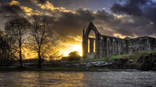 Bolton Abbey Sunset