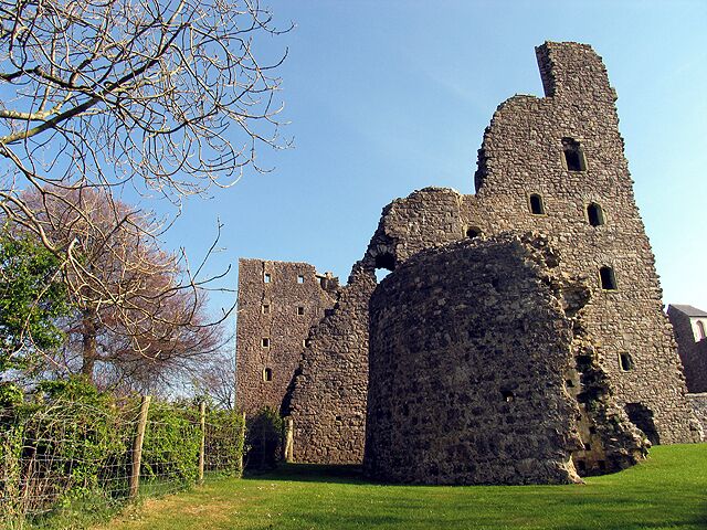 Dovecote at Oxwich Castle
