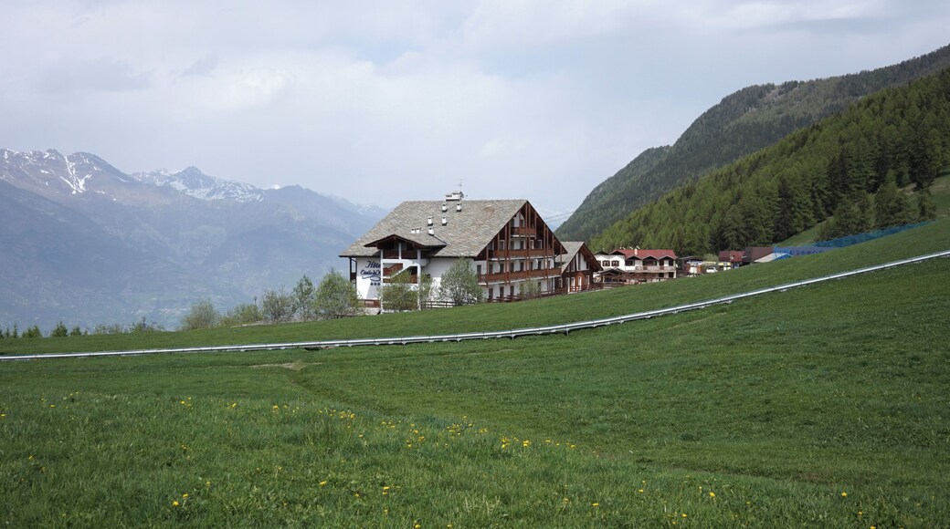 Pila, Aosta Valley in Italy.