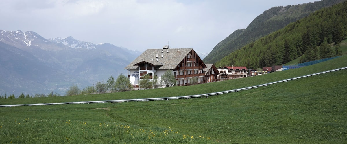 Pila, Aosta Valley in Italy.