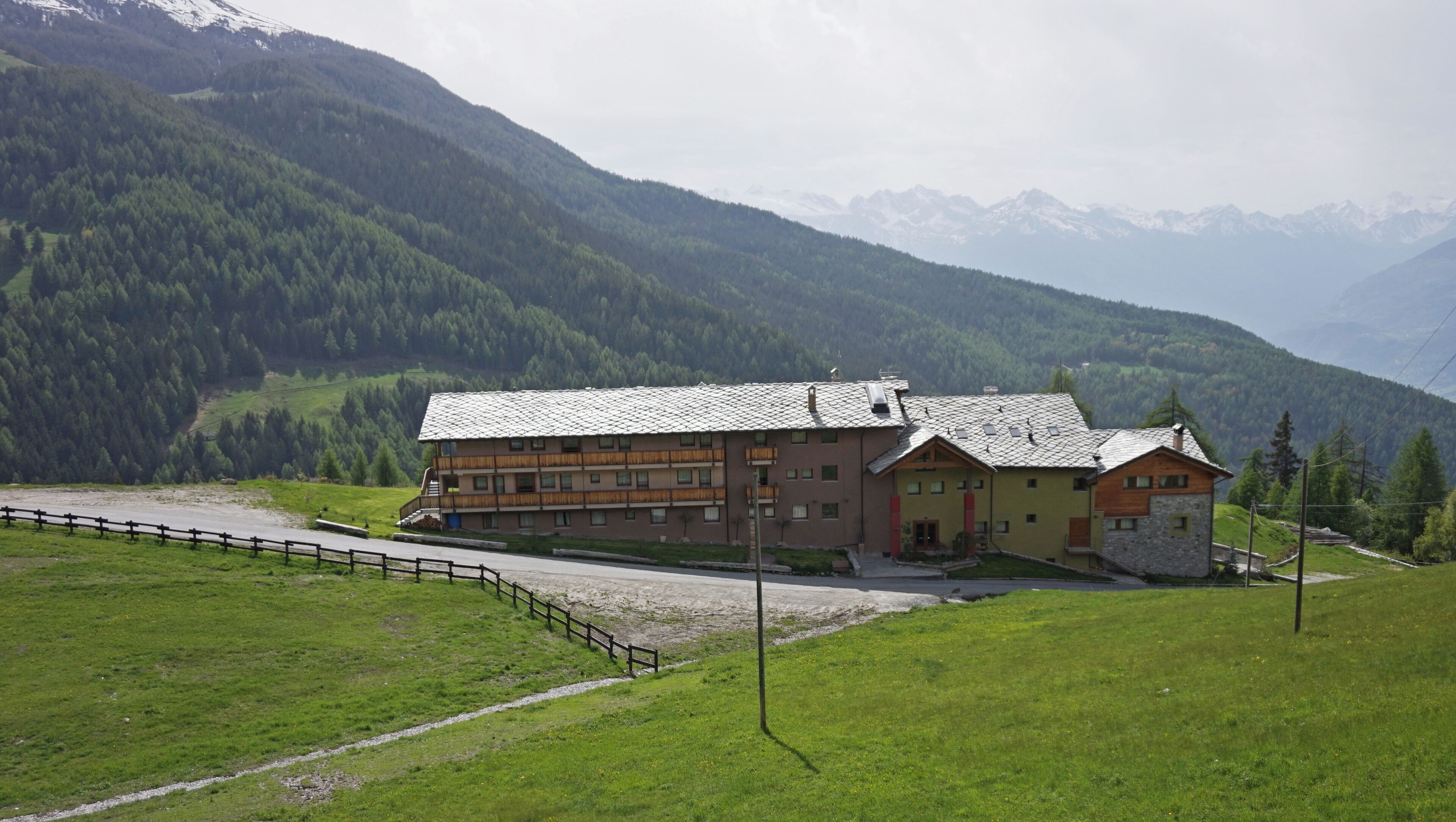 Pila, Aosta Valley in Italy.