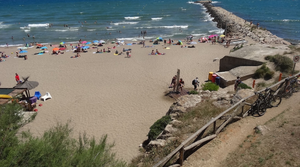 Sant Martí d'Empúries. Platja del Riuet i punta de Sant Martí