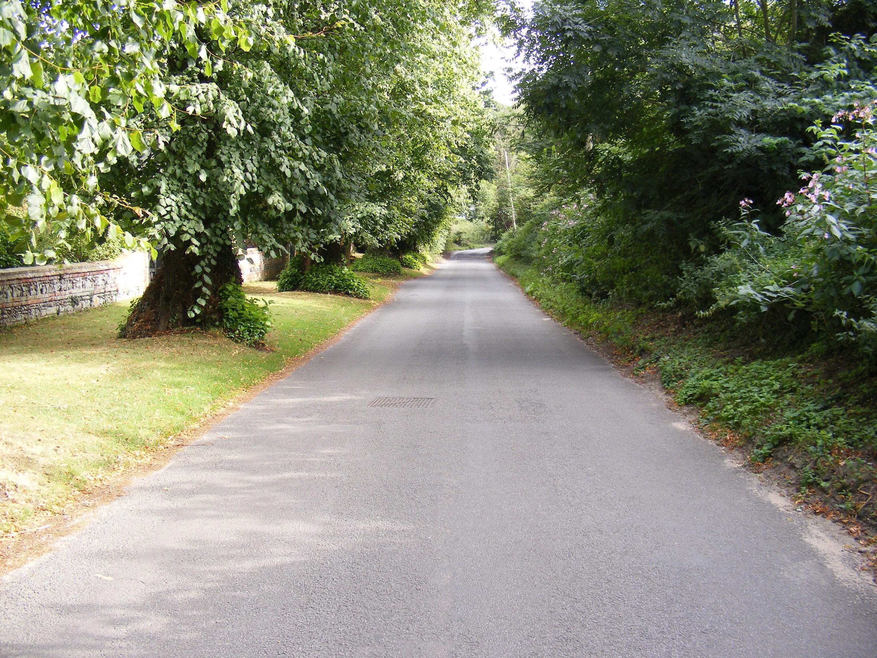 Church Street, Dunwich Looking towards Westleton Road