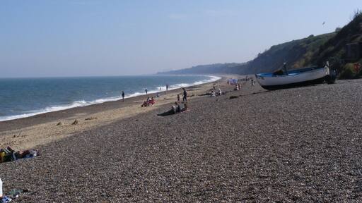 Fishing Boat on Dunwich Beach