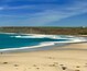 If your looking for a beautiful beach away from the crowds head to Sennen Cove Cornwall Uk.