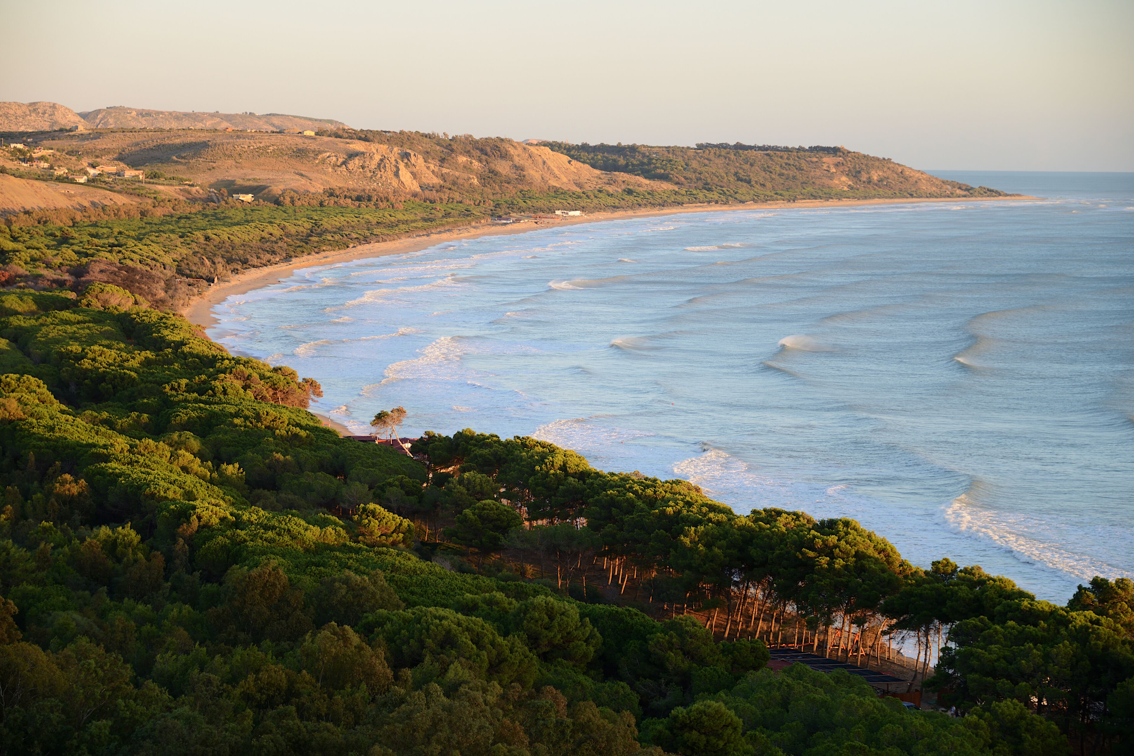 Beach of Eraclea Minoa, Agrigento, Sicily, Italy