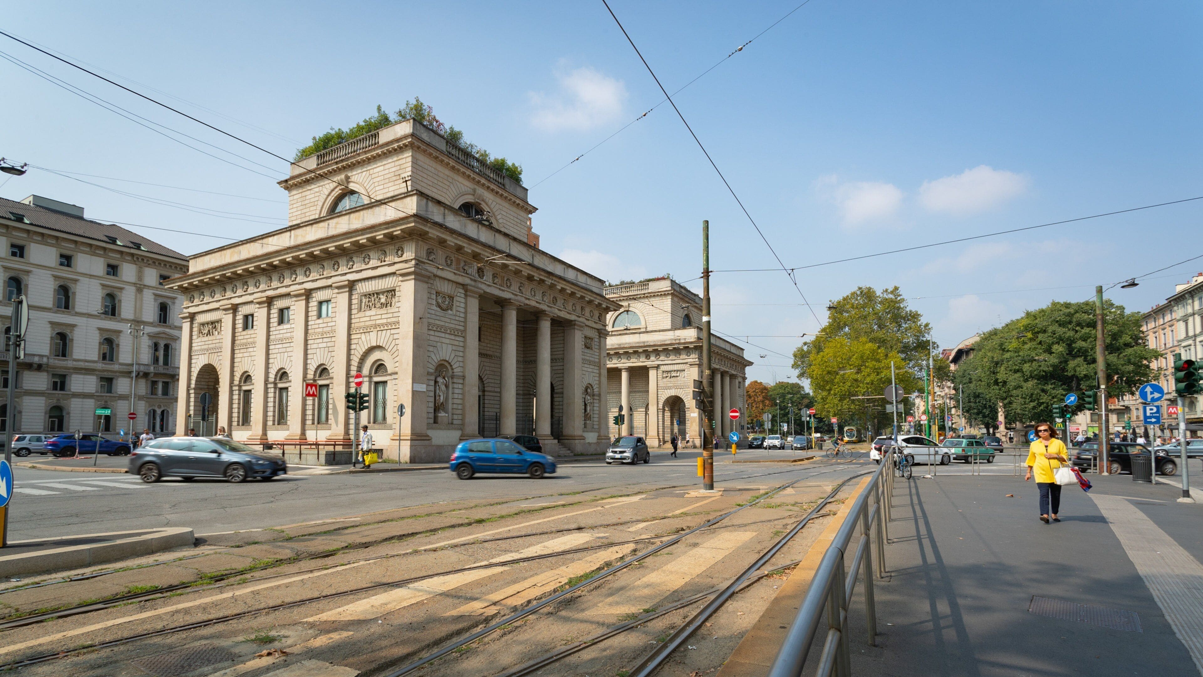 Porta Venezia featuring heritage architecture