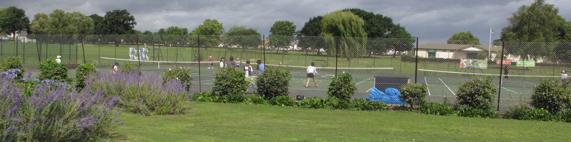 Tennis courts, North Acton Playing Field