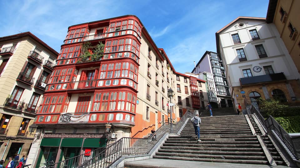 Bilbao (Espagne) / Plaza Unamuno - Casco viejo