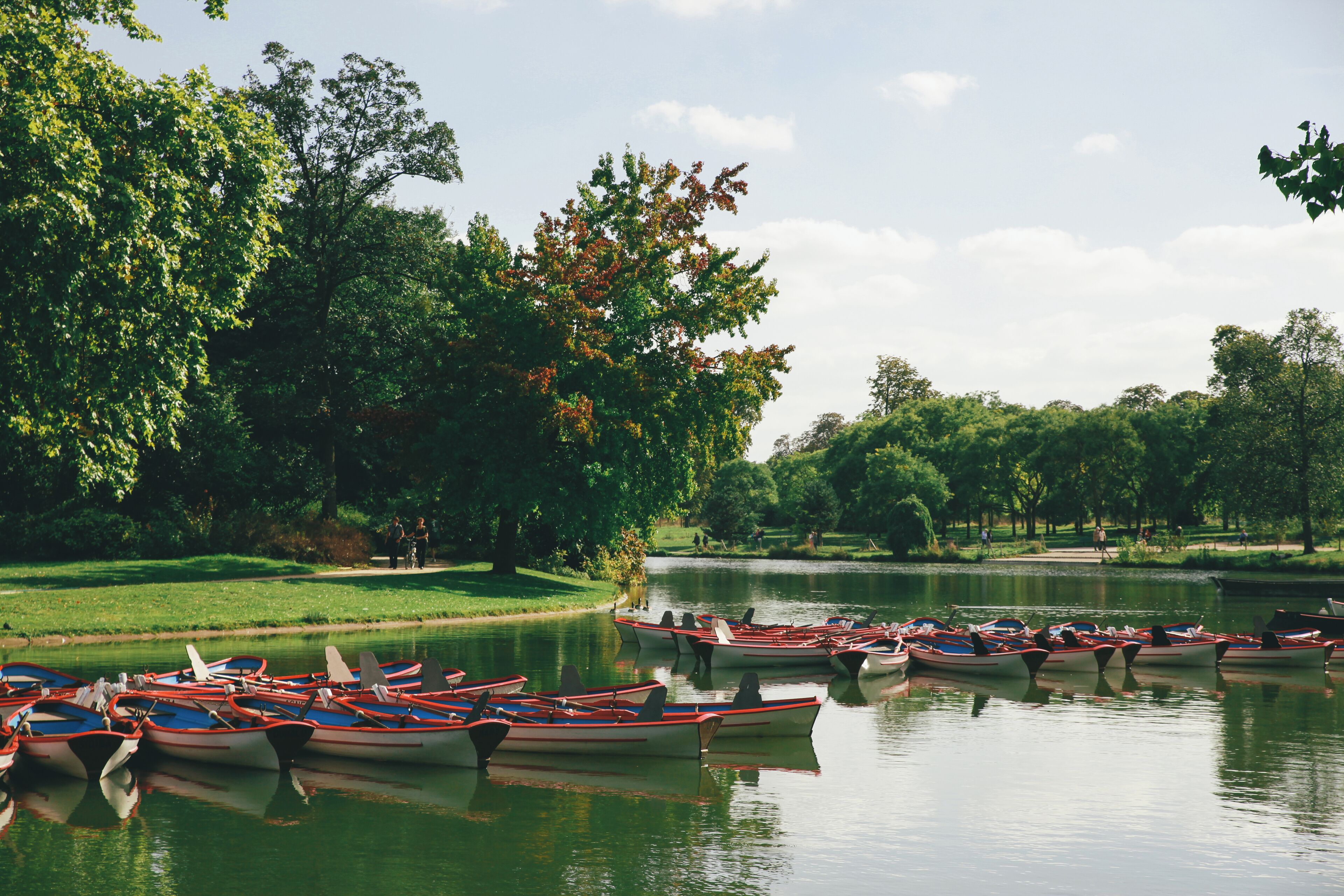 Lac Daumesnil, Paris.
