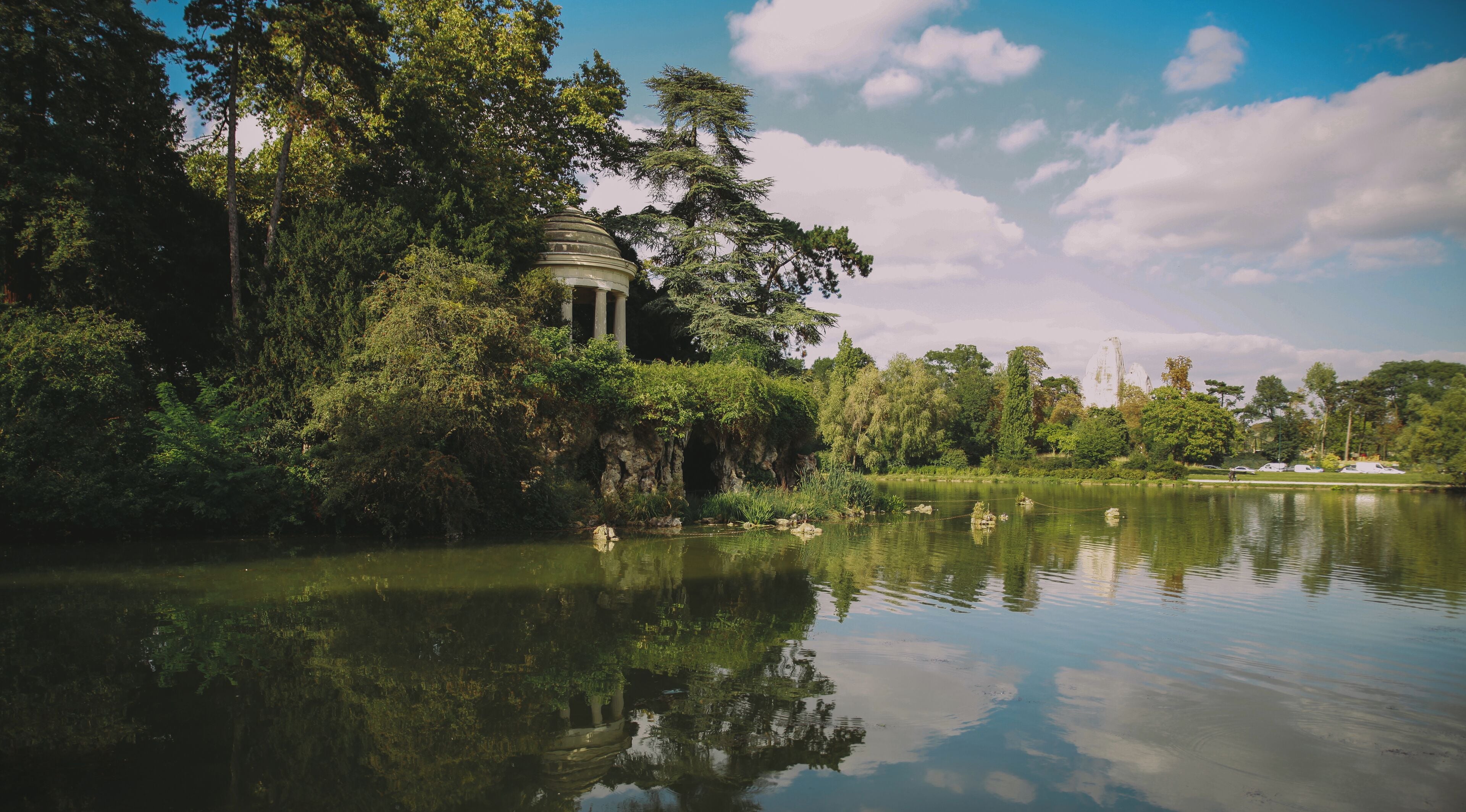 Lac Daumesnil, Bois de Vincennes, Paris.