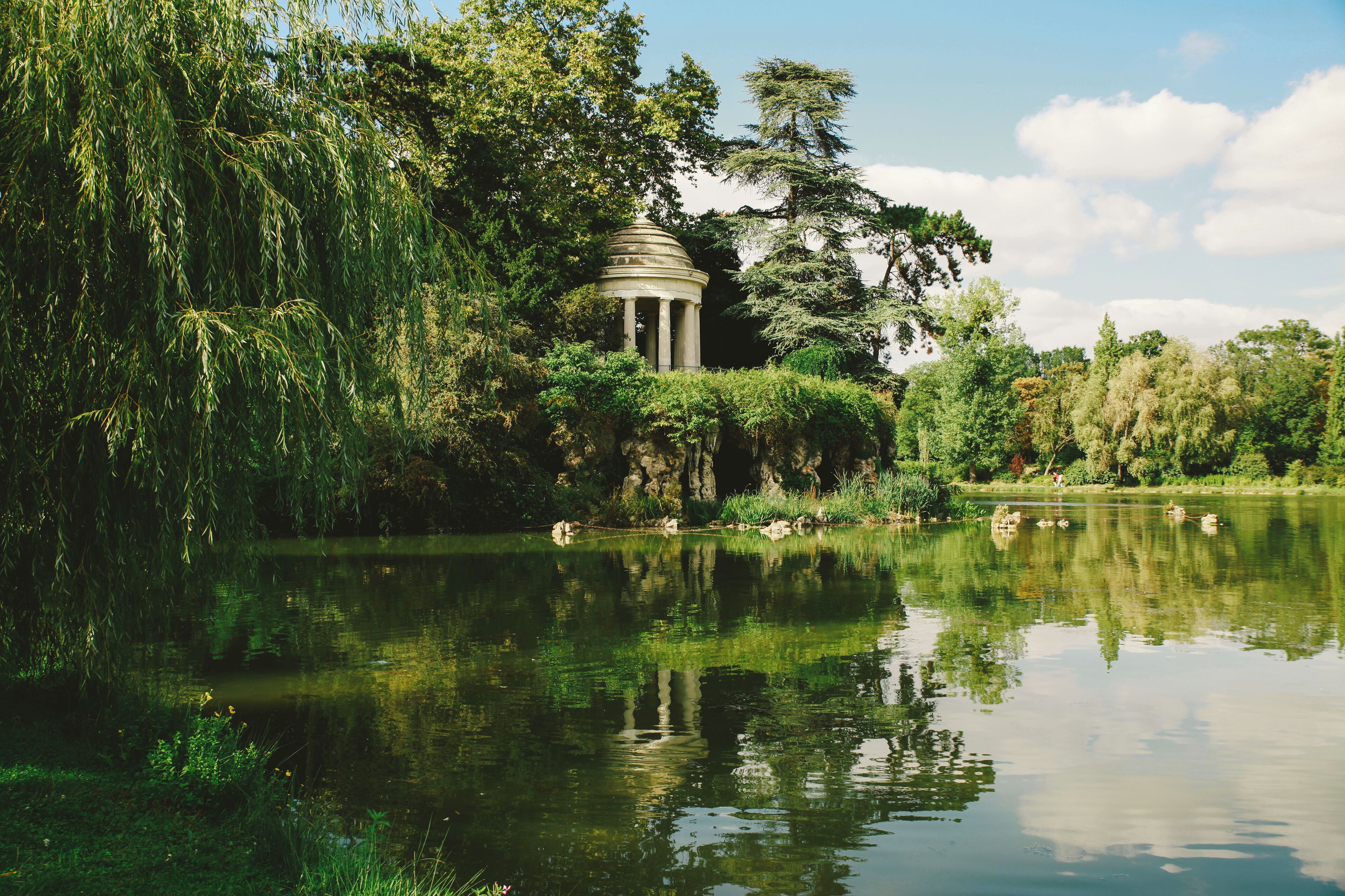 Lac Daumesnil, Bois de Vincennes, Paris.