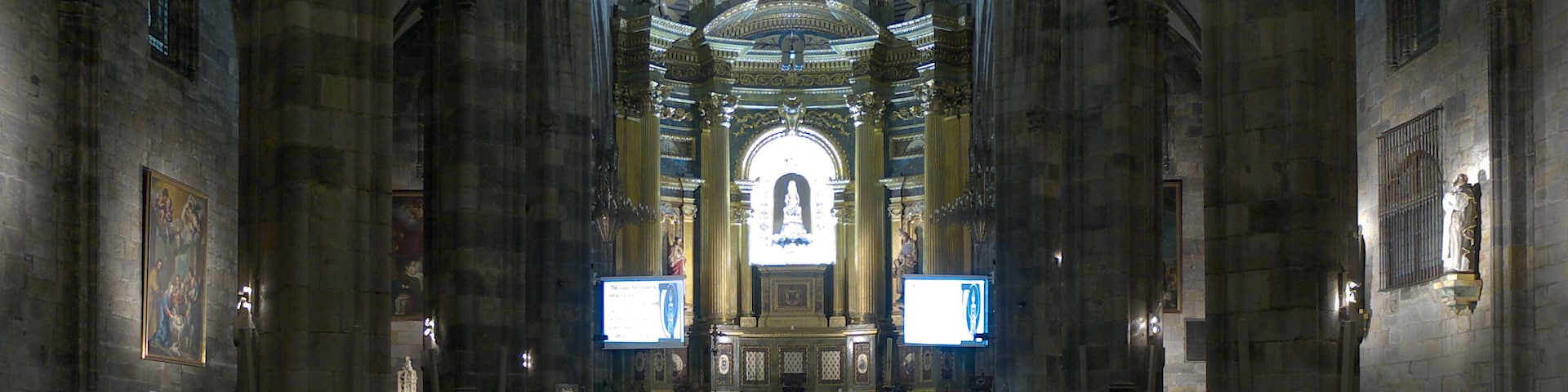 Nave central de la basílica