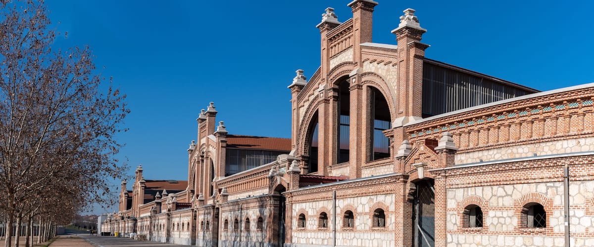Cityscape of the "Matadero" (Slaugtherhouse) (Madrid, Spain)