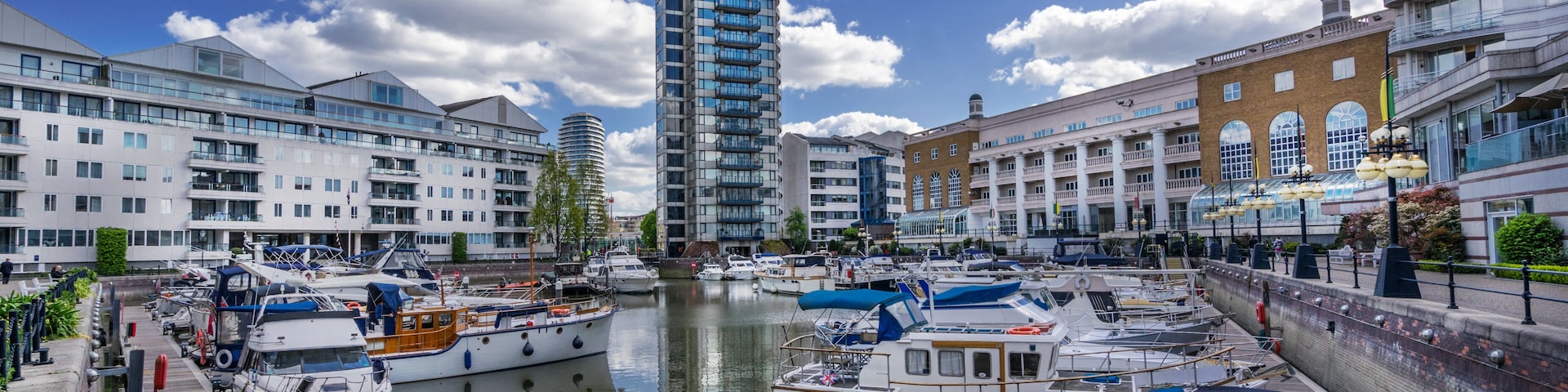 Chelsea Harbour in west London
