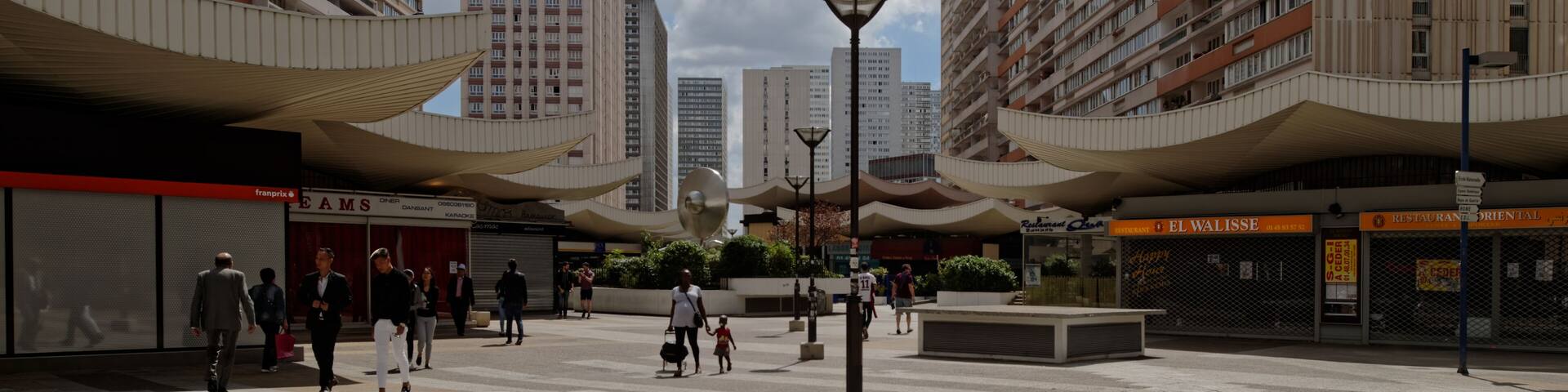 Paris, France, 13th district, quartier Olympiades