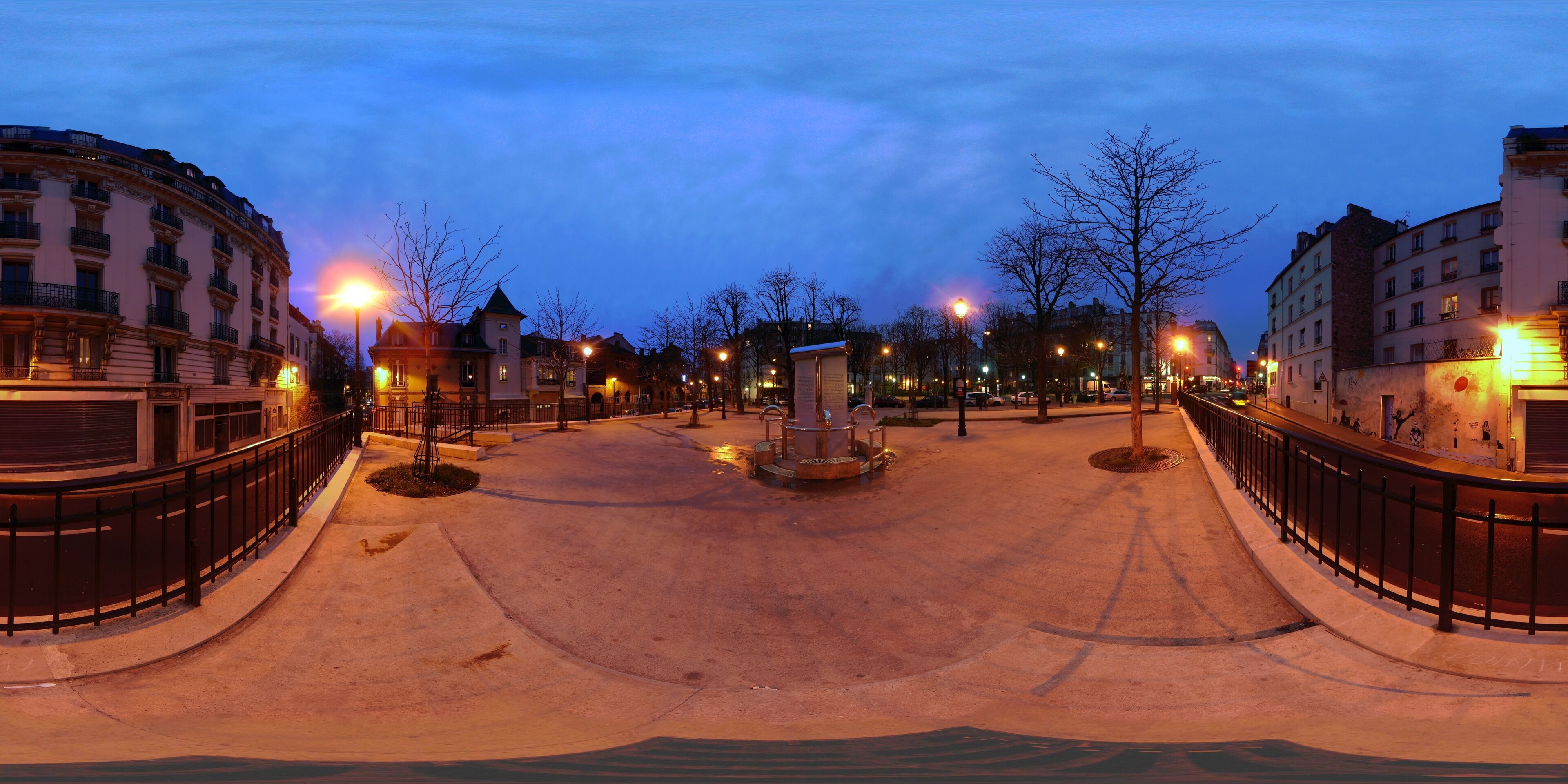 Place Paul Verlaine, Paris.