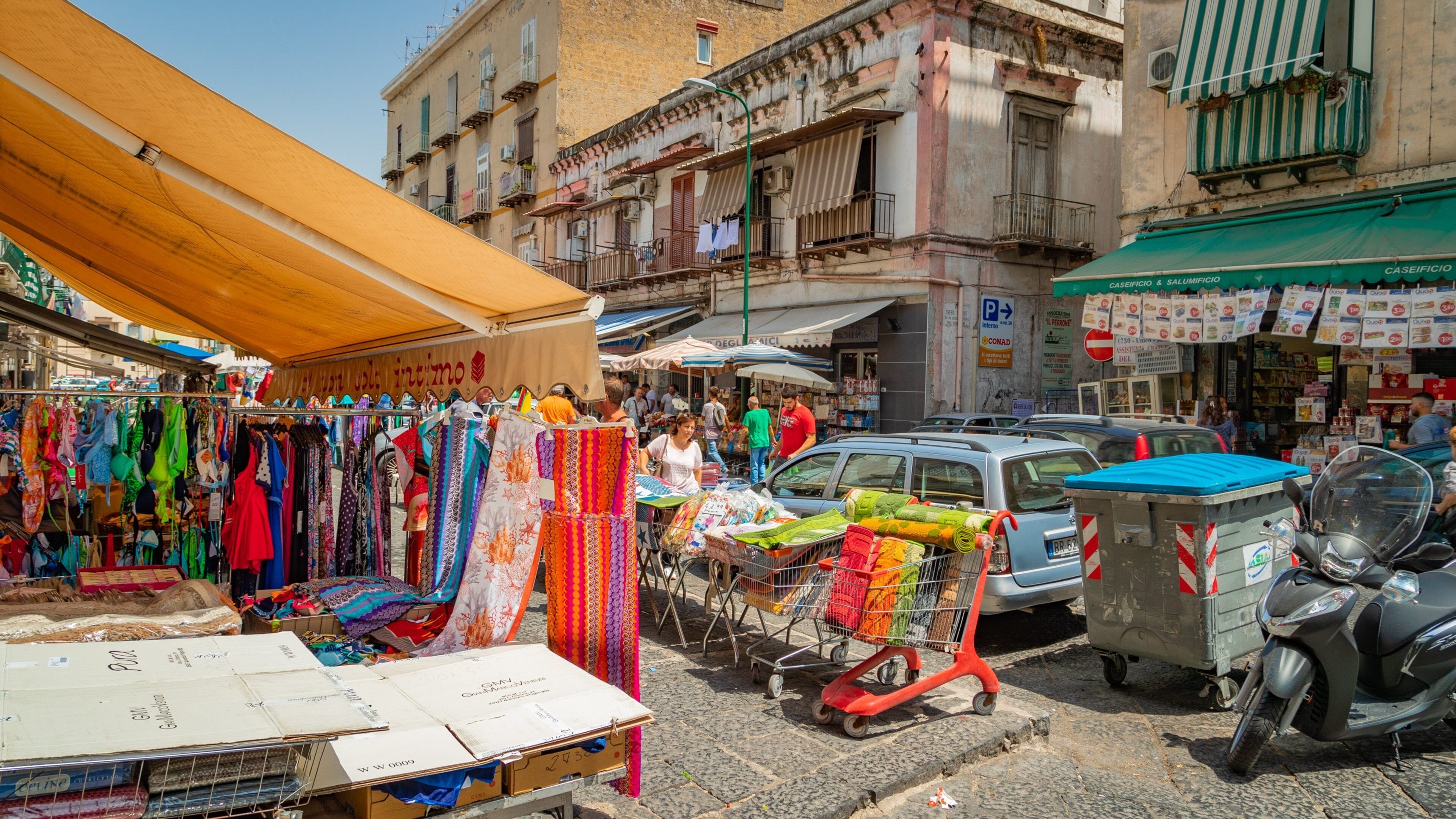 Secondigliano which includes markets