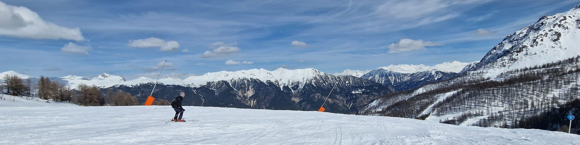 briancon serre chevalier ski slopes mountains, ski destinations located in the French Alps, near the Italian border. Briançon is a fortified town with historical significance,